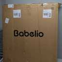 Babelio Extra Wide Baby/Dog Gate PressGuard P7, 29-55" Auto Close for The House and Doorway, Safety Pressure Mounted Pet Door, NO Need Tools and Drilling, Black