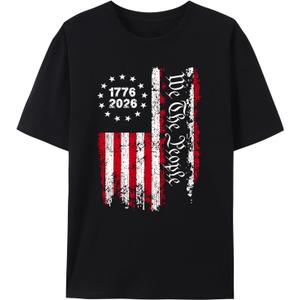 Freedom We The People 250th Anniversary Shirt, Patriotic USA 17762026 T Shirt, July 4th Independence Day Tee