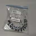 Nut and Bolt Thread Checker 28 Male/Female Thread Gauges (15 SAE/Inch & 13 Metric) Nut and Bolt Thread Size Checker Thread Identifier Gauges for Quickly Identify and Verify, 28 Gauges - 15 Inch & 13 Metric