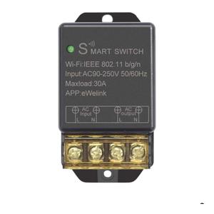 Ewelink 30A Hight Power WiFi Smart Switch 110V/120V/240V, APP Remote with Timer, Wireless DIY Mode for Home Automation, Compatible with Alexa & Google Home(2 pcs)