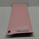 Konohan Heated Large Desk Mat PU Leather Warm Mouse Pad with 5 Heating Levels & 4 Hour Auto Shut-Off, 31.5" X 13", Pink Color