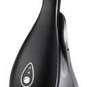 Lily Neck Face Massager, Face Sculpting Tool, Skin Rejuvenation Device with Thermal, Triple Action LED and Vibration, for Anti-Aging, Lifting and Tightening Sagging Skin (Frosted Black)