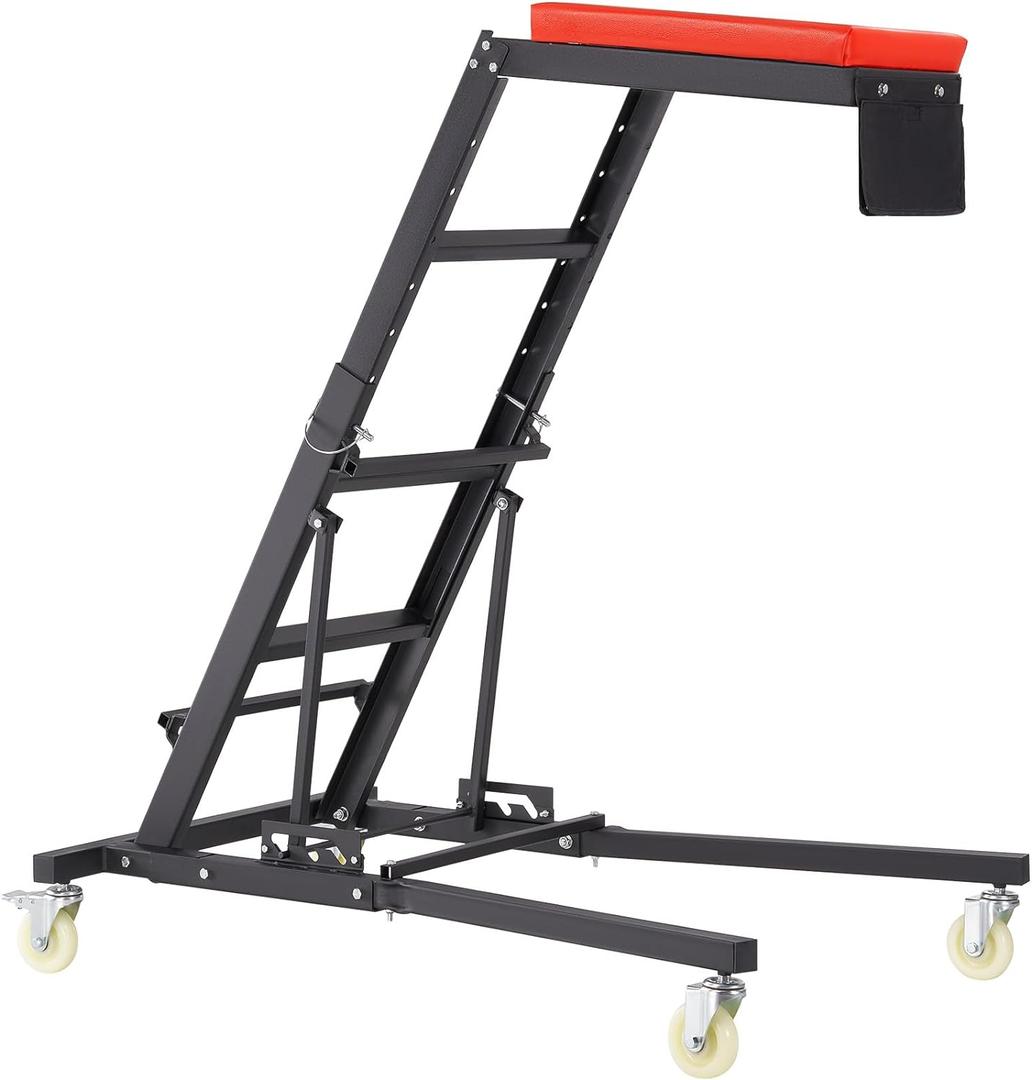 VEVOR Top Automotive Creeper, Engine Creeper 42.5"-64.8", 400 LBS Capacity High Top Creeper, 4 Swivel Caster Wheels, Padded Deck, Creeper for Home Garage, Workshop Repair Maintenance VEVOR Top Automotive Creeper, Engine Creeper 42.5"-64.8", 400 LBS Capacity High Top Creeper, 4 Swivel Caster Wheels, Padded Deck, Creeper for Home Garage, Workshop Repair Maintenance