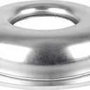 Allstar Performance Air Cleaner Base, 14 in Round, 5-1/8 in Carb Flange, Drop Base, Lightweight, Aluminum, Natural, Each