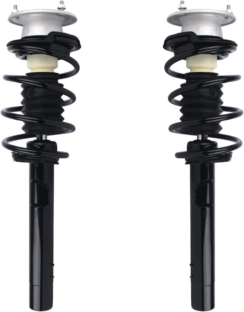 Autoround Front Complete Strut & Coil Spring Assembly Compatible with BMW 328i/ 335i 2007-2013, 325i/ 330i 2006, 135i/ 128i 2008-2013, 11374 11373 Left & Right Side