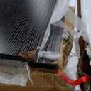 GarveeHome Black TV Stand, TV Stands for Living Room 75 inch, Entertainment Center with 2 Large Storage Cabinets, Media Console Table, Metal Handle Door, TV Stand for Bedroom, Office Furniture