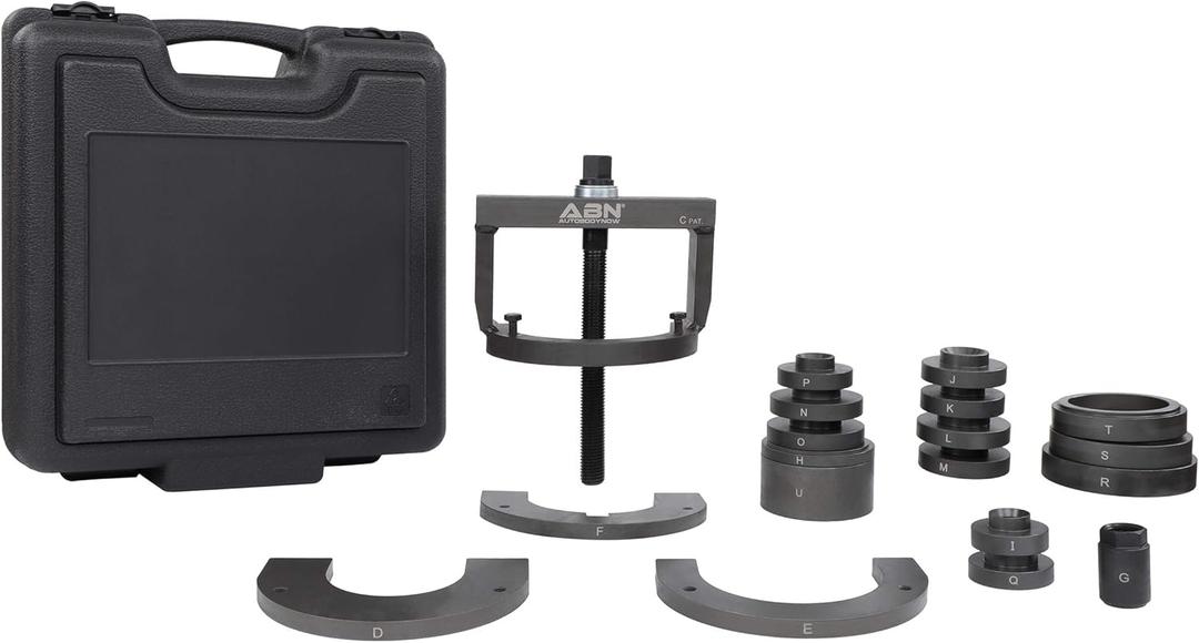 ABN Wheel Bearing Puller Kit Hub Removal Tool, Wheel Bearing Tool - Independent Suspension Roll Ball Bearing FWD RWD AWD