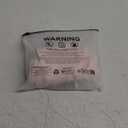 OYOANGLE Women's Plus Size Front Closure Push Up Strapless Bandeau Bra Wireless Tube Bralettes with Clear Strap (3X-Large Plus, Light Pink)