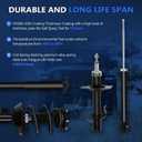 Maxfavor 2WD Front Shocks Struts fit for Ford Ranger 1998-2011 / Mazda B2300 2001-2009 / B2500 1998-2001 / B3000 1998-2007 / B4000 1998 1999 2000 2001 2002 2003 2004 Shock Absorbers