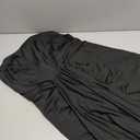 Womens Tube Top Split Dress Cut Out Strapless Dress Off The Shoulder Dresses Club Vacation Beach Dresses for Women (Small, Black)