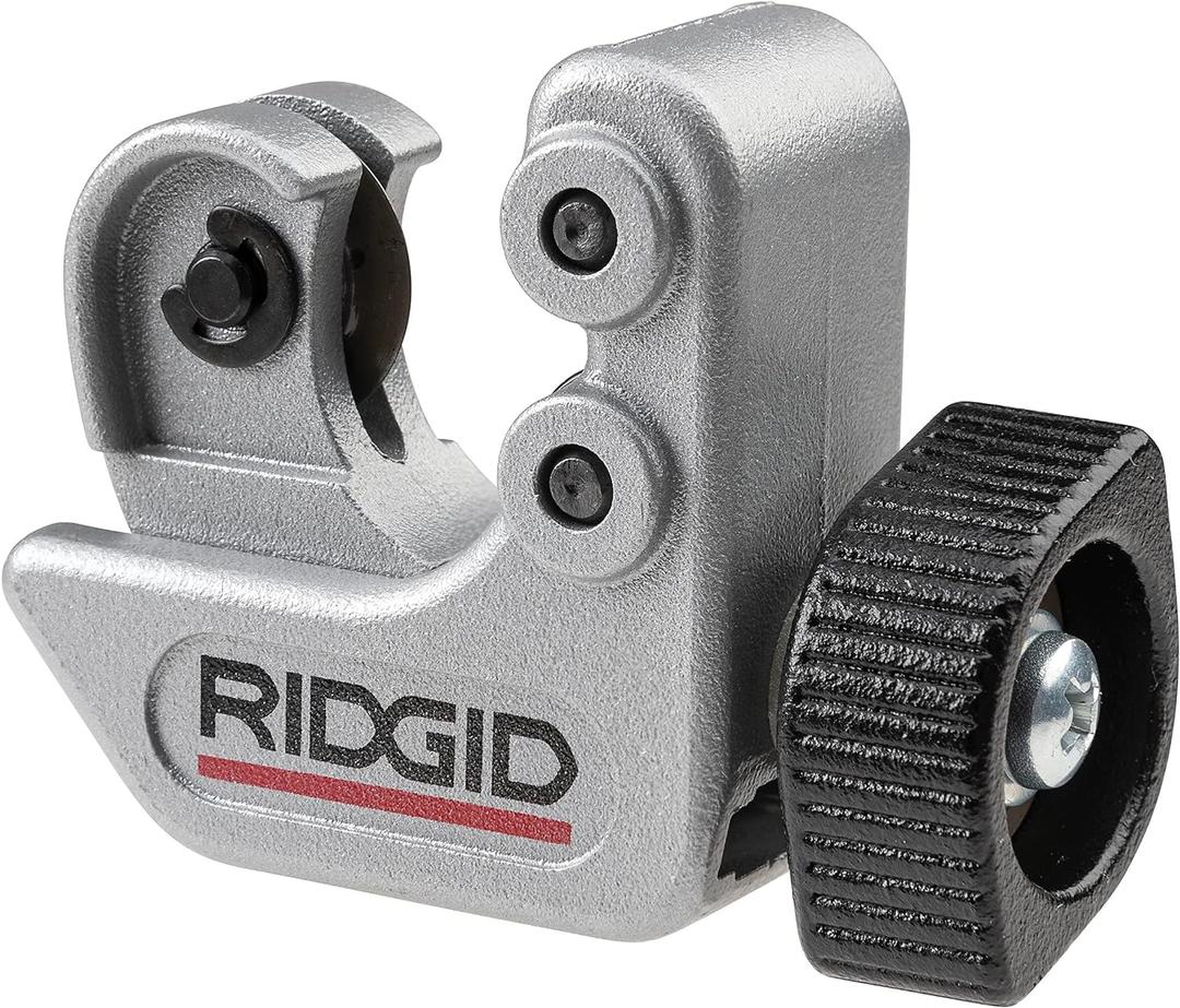 Ridgid - CC247 RIDGID 40617 Model 101 Close Quarters Tubing Cutter, 1/4-inch to 1-1/8-inch Tube Cutter Silver (Small)