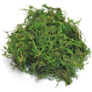 Fake Moss, 10.5oz Aftificial Decorative Green Grass for Centerpieces, Plant, Crafts, Flowers