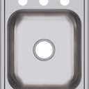 Elkay Dayton D117213 Single Bowl Top Mount Stainless Steel Bar Sink