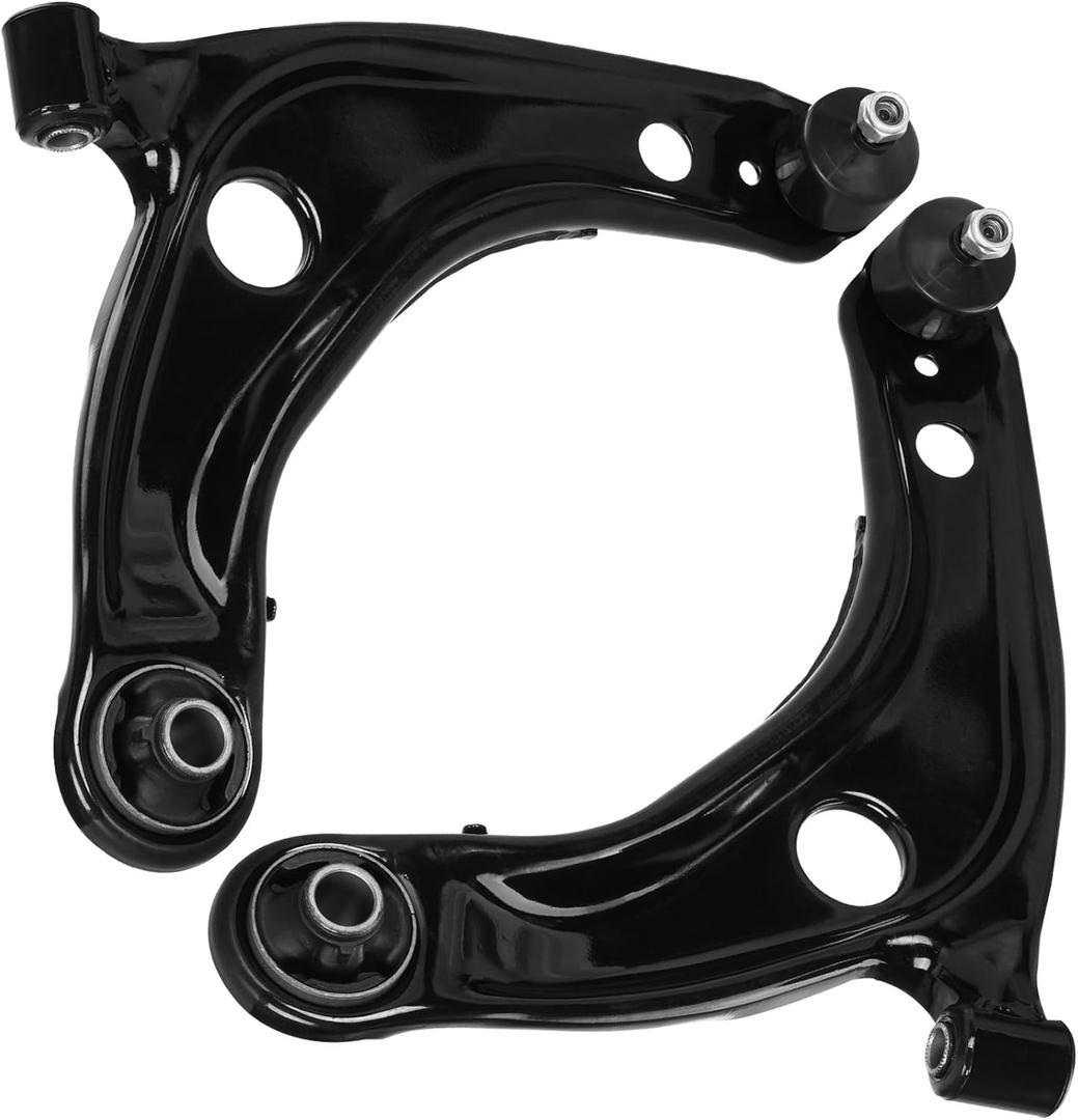 Front Lower Driver & Passenger Side Control Arm with Ball Joint Assembly Replacement for 2008-2014 Scion xD - 2012-2019 Toyota Prius C - 2007-2019 Toyota Yaris