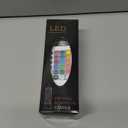 Led Rechargeable Candle(D:2.55" x H:7.28") Flameless Atmosphere Candles LightRemote Control of 16 Colors Perfect for Festive Events  Daily Party Decorations (1PCS)