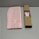 Ergonomic Keyboard and Mouse Combo - Full Size Keyboard Cordless with Palm Wrist Rest Ergonomic Mouse Wireless for Windows Computers Laptops - Black (Upgrade)