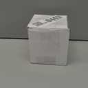 Irenare 50 Pack Small Paper Plates 4 Inch Dessert Paper Plates Heavy Duty White Disposable Uncoated Round Cake Appetizer Dinner Tableware for Thanksgiving Christmas Holiday Wedding Party Supplies