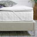 Saatva Natural Latex Mattress Topper - 1.5” Layer of Natural Latex Foam - Breathable Comfort & Durable, Responsive Support - King