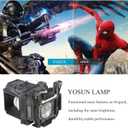 YOSUN v13h010l89 projector lamp bulb for epson elplp89 powerlite home cinema 5040ub 5040ube 5050ub 5050ube 4010 4000 pro cinema 4050 pro cinema 6040ub pro cinema 6050ub replacement projector lamp bulb