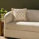 Loloi Chris Loves Julia Darla Collection PCJ0025 Ivory 18'' x 18'' Cover Only Pillow
