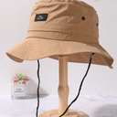 Spring/Summer Outdoor Fishing, Hiking & Camping Sun Hat, Unisex Wide Brim Breathable Mesh Bucket Hat, Foldable With Windproof Strap Men's Sun Hat Summer Hat, Suitable For Summer Outdoor Activities Such As Hiking And Fishing