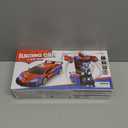 Febyhim Remote Control Car, One-Button Transform Toys Car, 2.4GHz RC Cars 1:18 Scale, 360 Degree Rotation Police Car Toy Transforming into Robot Toy for Boys Girl Kids 4-7 8-12 6-8, Birthday (Red)