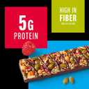 KIND Healthy Snacks Bars, Dark Chocolate Raspberry Pumpkin Seed, Gluten Free, High Fiber Snacks, 5g Protein, 12 Count (EXP 07/10/26)