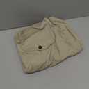 Amazon Essentials Men's 10" Classic-Fit Cotton Cargo Shorts with Pockets, Zip Fly, Button Waist, Khaki, 34