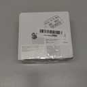 7 Pack 3D Baby Monthly Milestone Card Signs Baby Announcement Sign Double Sided Hello World Newborn Signs Wooden Circles Discs for Welcome Newborn Boy Girl Photo Props(Pink,Letter)