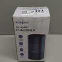 Humidifiers for Bedroom, 2.0L Cool Mist Humidifier for Home Plant and Baby Nursery, Quiet Ultrasonic Humidifier with 360 Nozzle, Auto Shut-Off, Filterless, Black