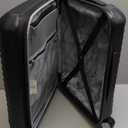 American Tourister Stratum 3.0 Carry-On Spinner, Airline Approved, Durable Hardside Luggage, Expands 1.5", RightHeight Adjustable Handle, Black