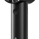 Gaiatop Portable Mini Fan, 3 Speed Handheld Fans with Power Display Flashlight, USB Rechargeable Battery, Lightweight Personal Cooling for Women Men Indoor Outdoor Travel Black