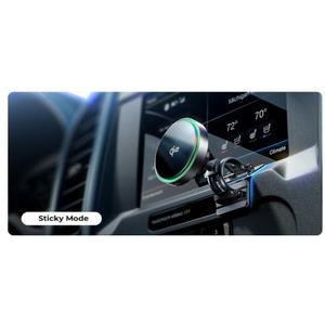 LISEN for Qi2 15W MagSafe Car Mount Charger,Super Fast Magnetic Wireless Car Charger for iPhone 16 Pro Max AccessoriesQi2 MagSafe Charger Fits iPhone 16 15 14 13 12,Samsung with MagSafe Case