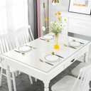 Deep Dream 2.0mm Clear Desk Cover Protector, 4096 Inch, Mat for Dining Room Table, Rectangle Tablecloth