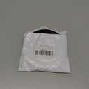 Black Grosgrain Ribbon White Checkered Printed, 3/8 Inch 25Yards