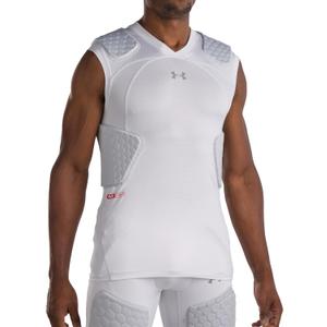 Under Armour Gameday Pro 5-Pad Football Shirt, Comfortable Compression & Protection for Practice & Game Day, Adult Men's
