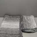 BSICPRO Bathroom Rugs and Mats Sets, 2 Piece Thick Absorbent Chenille Bath Mat Rug Set Non Slip, Soft Shaggy Bath Room Floor Mats for Bathroom, Machine Washable (Gray, 20" x 60" Plus 20" x 32") (Grey)