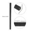 uxcell Steel Gear Rack, 2 Pcs 1.5Mod 500mm x 20mm x 20mm Total 3.3 ft Heavy Duty Straight Linear Spur Rack for Machines Automotive