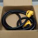 Camco Power Grip 15-Ft 50-Amp Camper/RV Extension Cord - Features Copper 6/3 + 8/1-Gauge Wires for Superior Conductivity - Rated for 125/250 V/12,500 W - Coated w/Heat-Resilient PVC (55194)
