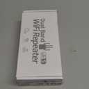 12880 Sq.Ft Range WiFi Extender Signal Booster Dual Band 5GHz/2.4GHz, 105-Device Compatibility, Simple Installation, WiFi Extender