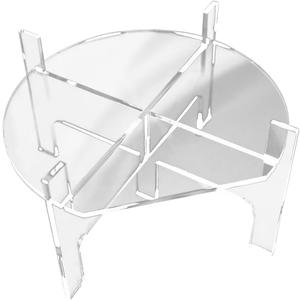 Acrylic Beverage Dispenser Stand, Glass Water Juice Drink Beverage Dispenser Floor Pitcher Stand Base for Parties and Catering Events, Fit Max 9 Inch Diameter of Water Dispenser Glass Drink