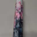 Gaming Mouse Pad, Large 31.5 x 11.8 inches Mousepad, Long Keyboard Pad, Cute Mouse Mat for Computer with Stitched Edges and Non-Slip Base (Pink Cherry Blossoms)