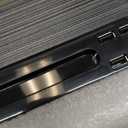 Slendor Lap Desk with Cup Holder, Foldable Laptop Table for Bed, Portable Bed Desk for Laptop and Writing, Computer Tray with Tablet Slot, Notebook Stand Reading Holder for Couch Sofa Floor,Black