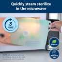 Dr. Brown's Microwave Steam Baby Bottle Sterilizer Bag