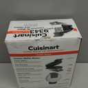 Cuisinart Waffle Maker, 1250W Round Classic Waffle Iron, 5-Setting Adjustable Browning Control, WMR-CANAS, Brushed Stainless