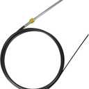 Boat Steering Cable Universal Rotary Replacement Steering Cable for Single Station Boat (18 Feet Cable)