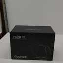 Gooseneck Electric Kettle with 1 Temperature Control for Pour Over Coffee & Tea, Quick Heating, BPA-Free Stainless Steel, Built-in Brew Timer, 1500W/0.9L (Ebony Black)