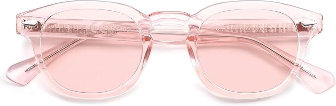 SOJOS Retro Small Round Sunglasses for Men Women Trendy Circle Style UV400 Lenses Unisex Sun Glasses SJ2251