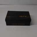 IDIFU Women's IN4 Cookie-HI Chunky High Heel Sandals Open Toe Ankle Strap Wedding Bridal Prom Dress Shoes For Women Bride Bridesmaid Black 8.5