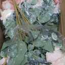 8 Pack Artificial Peony Flowers, Silk Peonies Flowers Fake Peonies Artificial Flowers Peonies Hydrangea Bouquet for Centerpiece Table Wedding Party Home Decor (8, Pink + White)